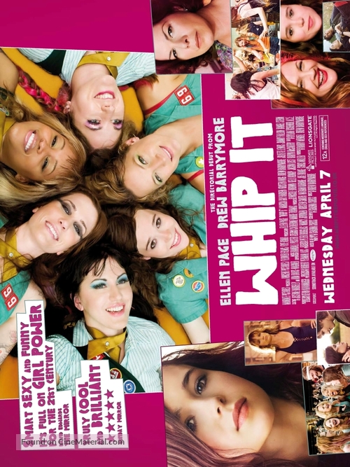 Whip It - British Movie Poster