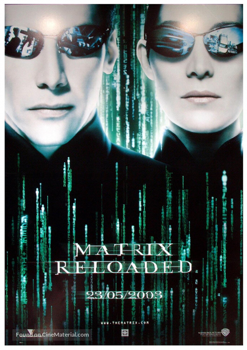 The Matrix Reloaded - Italian Movie Poster