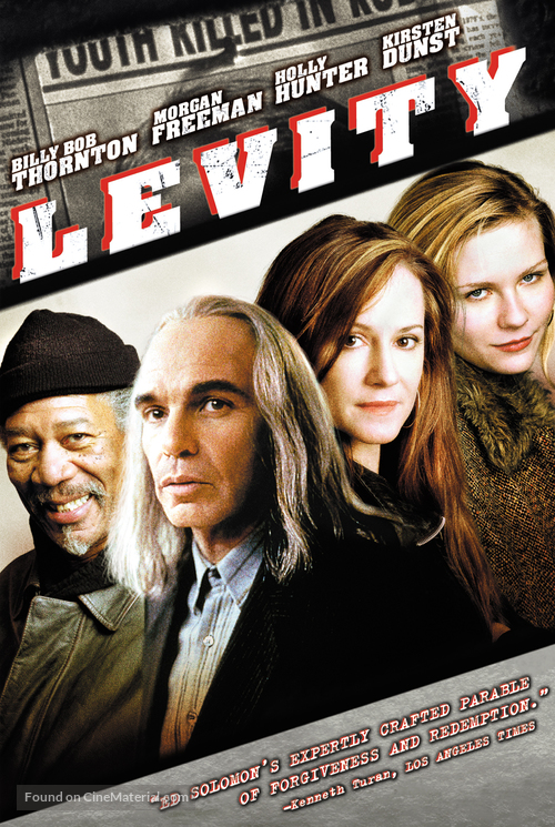 Levity - DVD movie cover