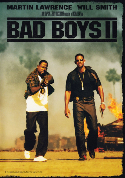 Bad Boys II - DVD movie cover
