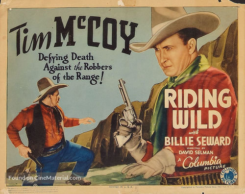 Riding Wild - Movie Poster