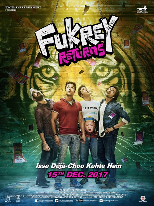 Fukrey Returns - Indian Movie Poster