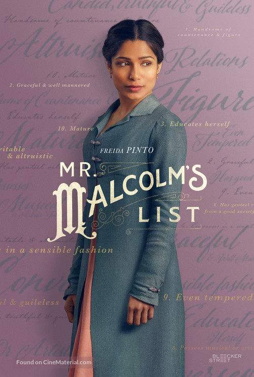 Mr. Malcolm&#039;s List - Movie Poster
