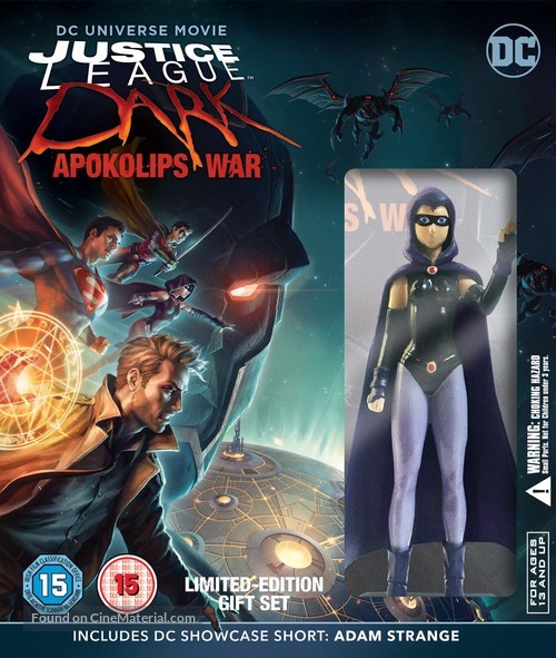 Justice League Dark: Apokolips War - British Blu-Ray movie cover