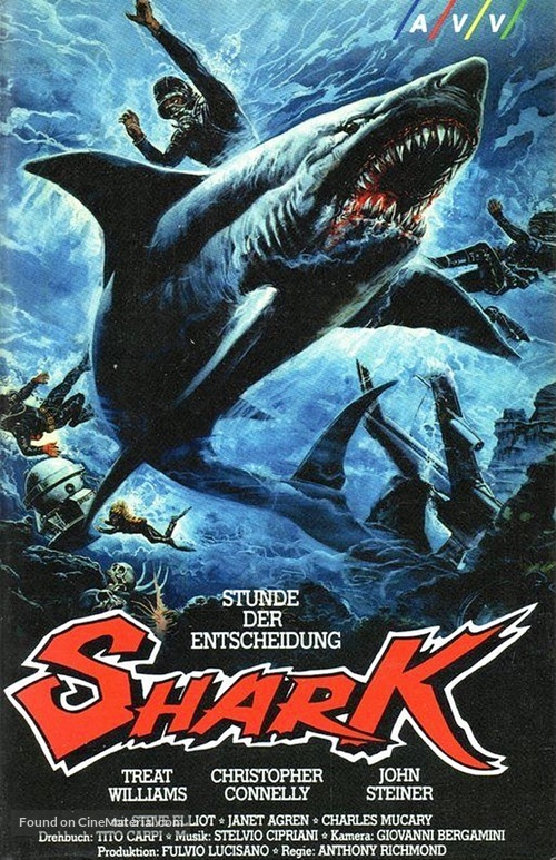La notte degli squali - German DVD movie cover
