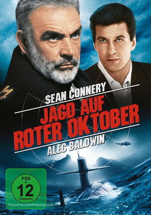 The Hunt for Red October - German DVD movie cover