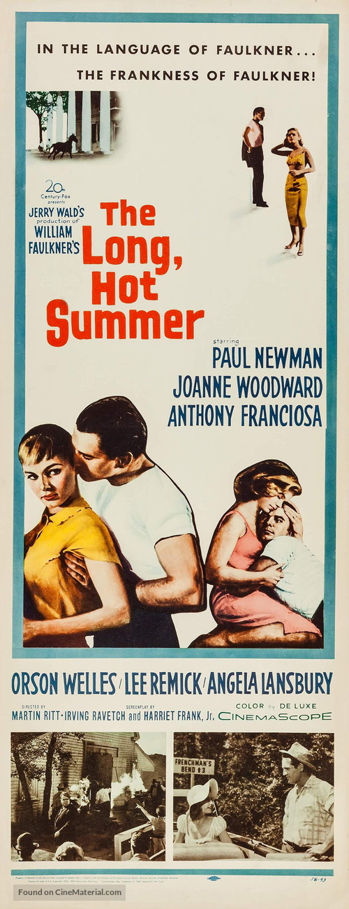 The Long, Hot Summer - Movie Poster