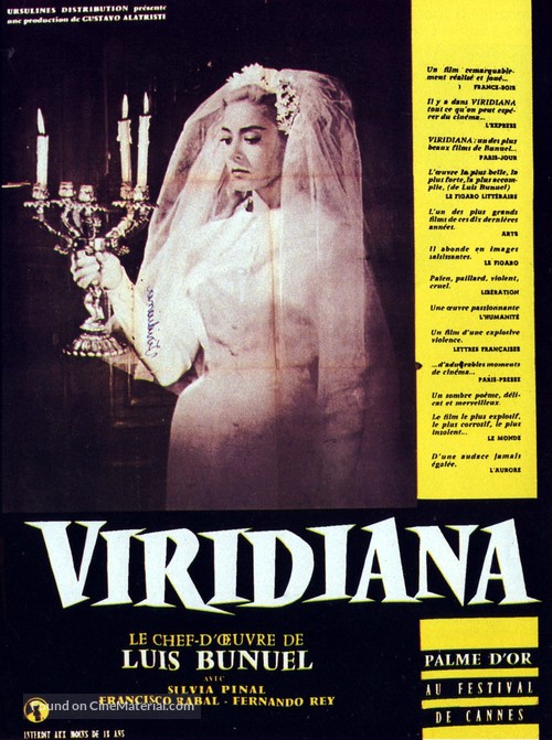 Viridiana - French Movie Poster
