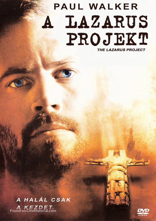 The Lazarus Project - Hungarian DVD movie cover