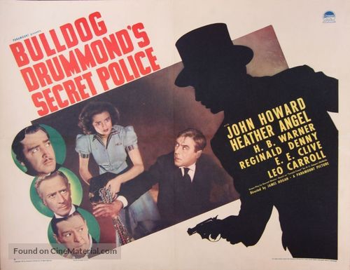 Bulldog Drummond&#039;s Secret Police - Movie Poster