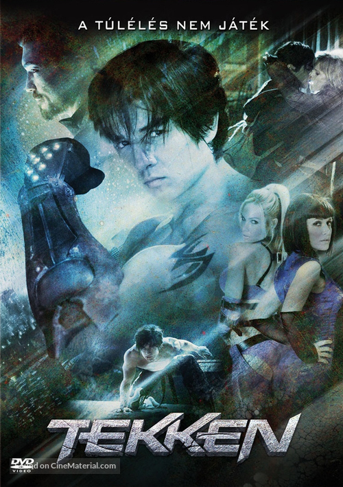Tekken - Hungarian DVD movie cover