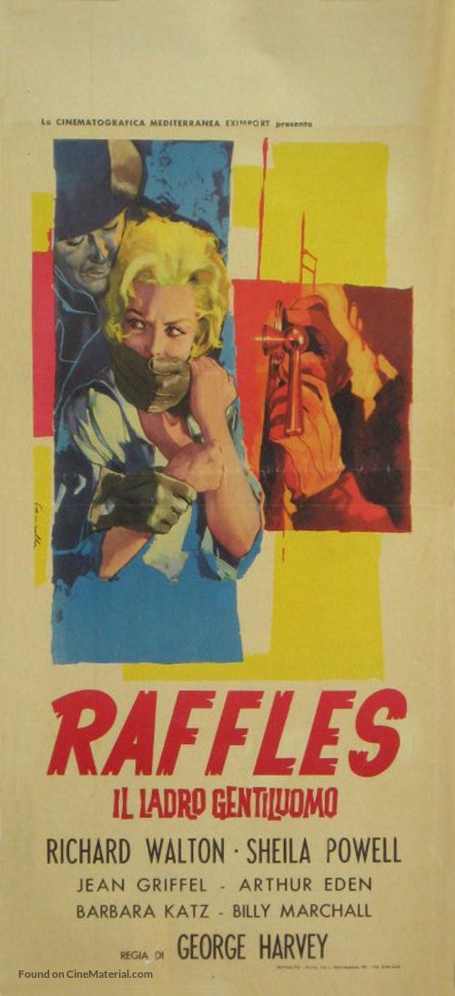 Raffles - Italian Movie Poster