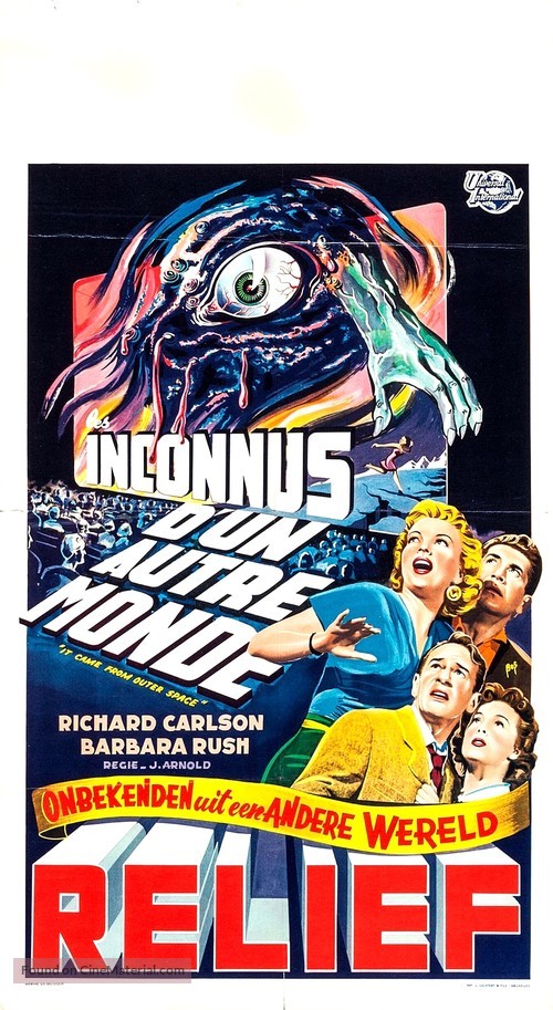 It Came from Outer Space - Belgian Movie Poster