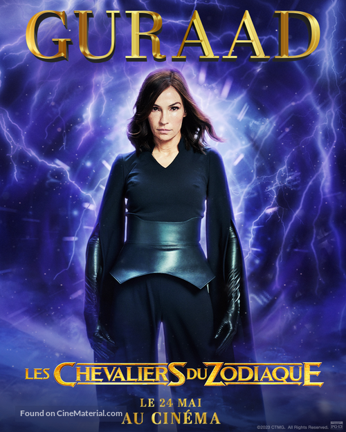 Knights of the Zodiac - French Movie Poster