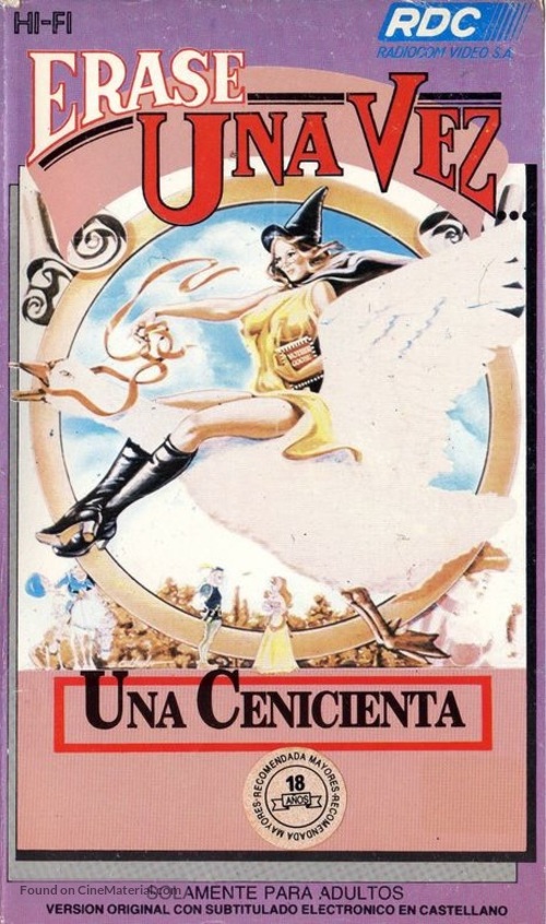 Once Upon a Girl.... - Argentinian VHS movie cover