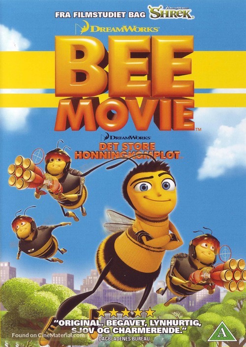 Bee Movie - Danish Movie Cover