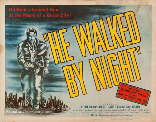 He Walked by Night - Movie Poster