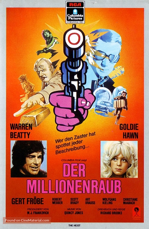 Dollars - German VHS movie cover