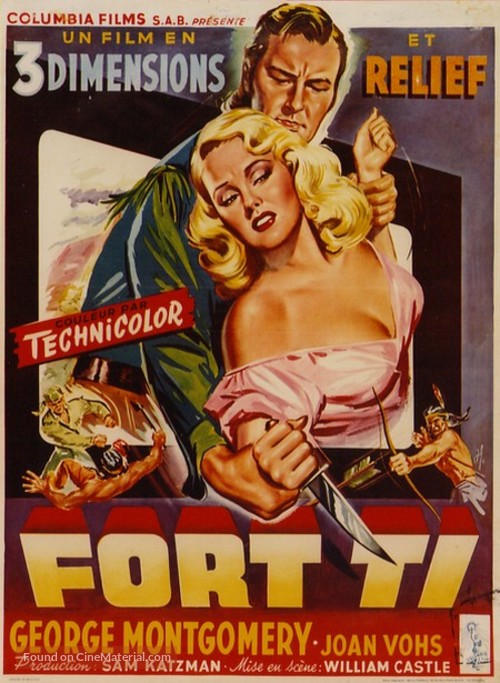 Fort Ti - Belgian Movie Poster