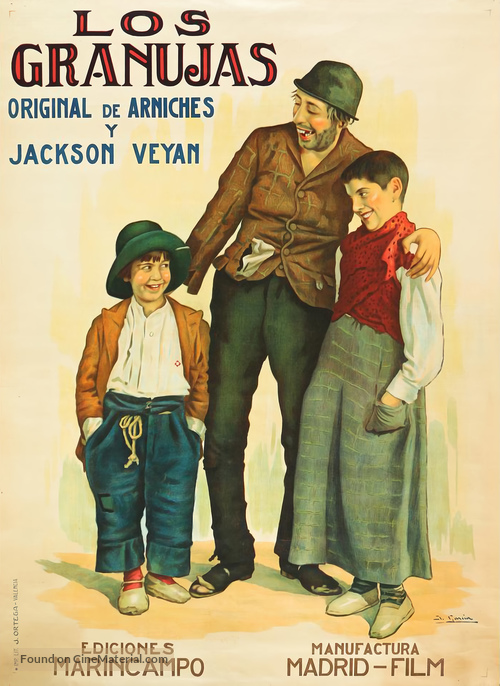 Los granujas - Spanish Movie Poster