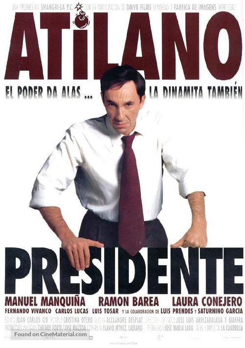 Atilano, presidente - Spanish poster