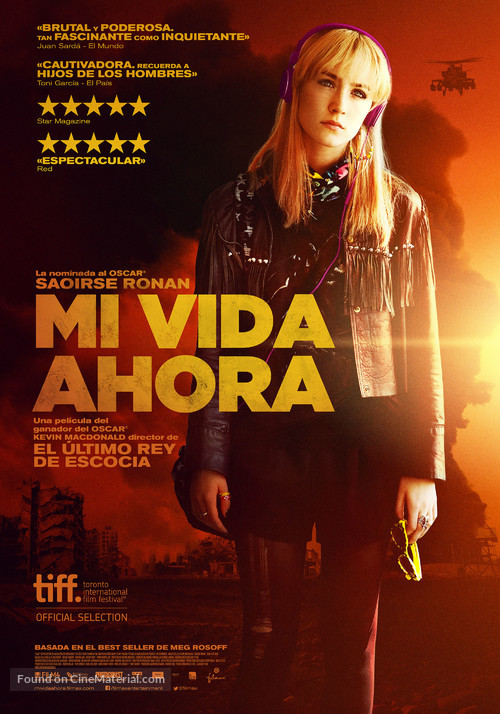 How I Live Now - Spanish Movie Poster