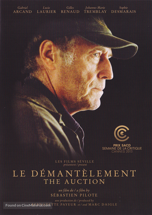 Le D&eacute;mant&egrave;lement - Canadian DVD movie cover