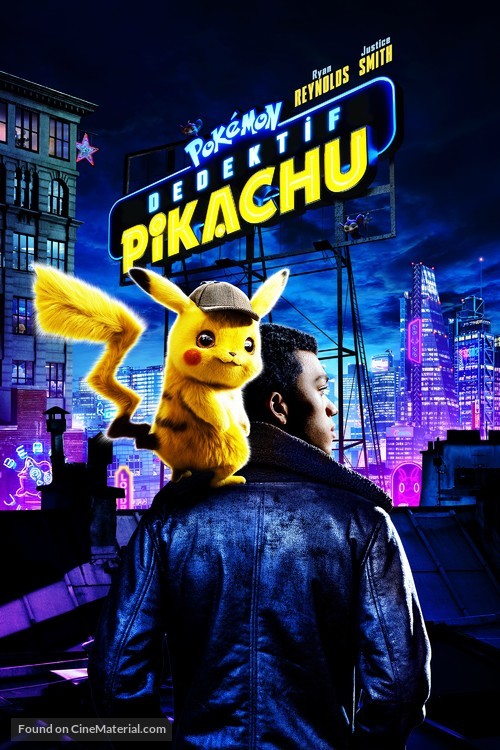 Pok&eacute;mon: Detective Pikachu - Turkish Movie Cover