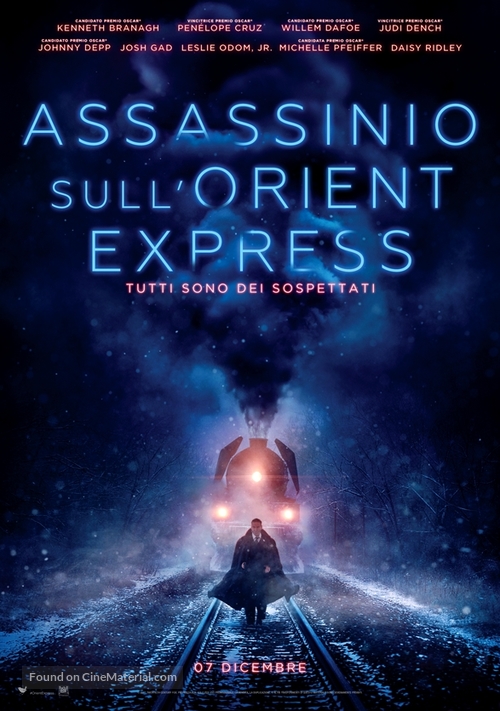 Murder on the Orient Express - Italian Movie Poster