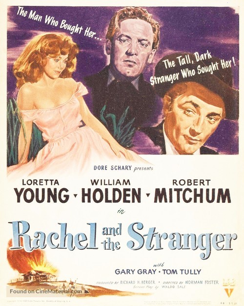 Rachel and the Stranger - Movie Poster