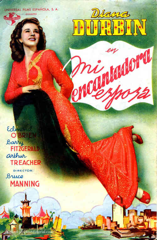 The Amazing Mrs. Holliday - Spanish Movie Poster