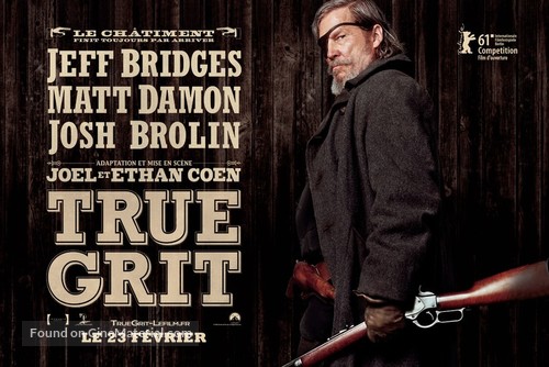 True Grit - French Movie Poster