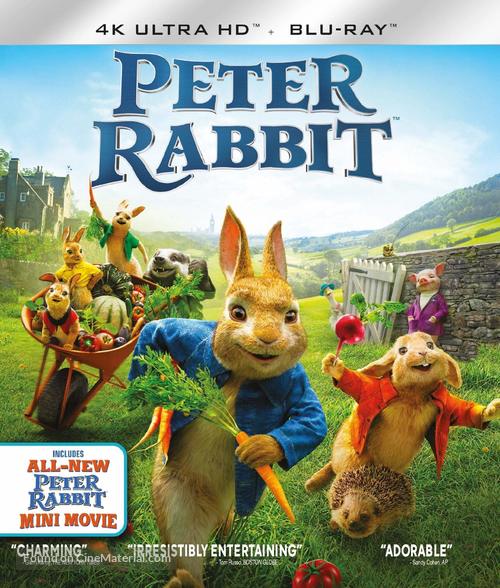Peter Rabbit - Blu-Ray movie cover