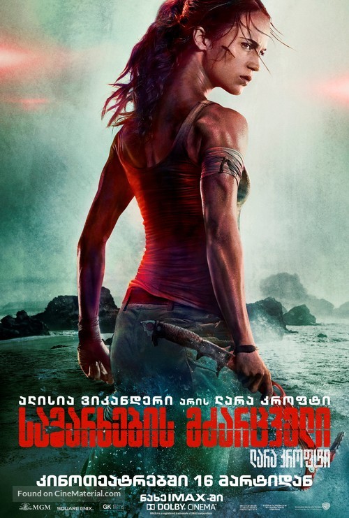 Tomb Raider - Georgian Movie Poster