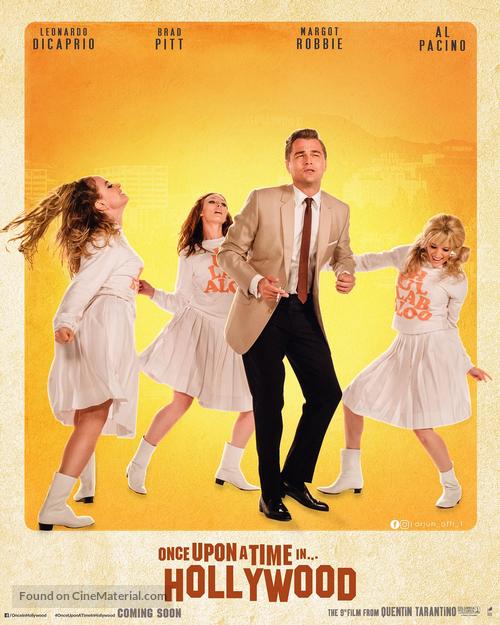 Once Upon a Time in Hollywood - British Movie Poster