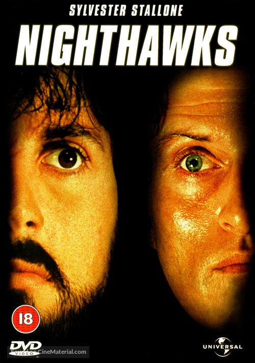 Nighthawks - British DVD movie cover