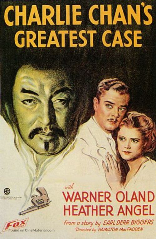 Charlie Chan&#039;s Greatest Case - Movie Poster