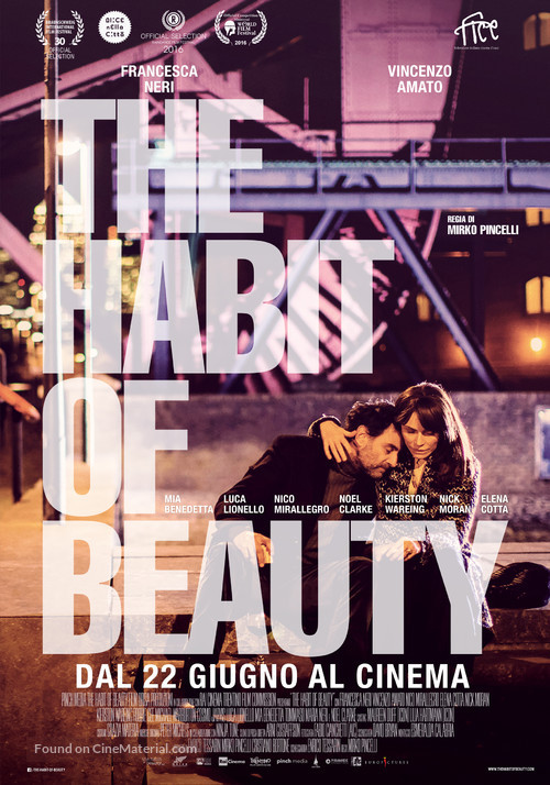 The Habit of Beauty - Italian Movie Poster
