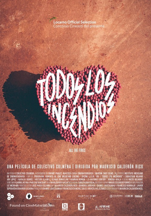 Todos los incendios - Mexican Movie Poster