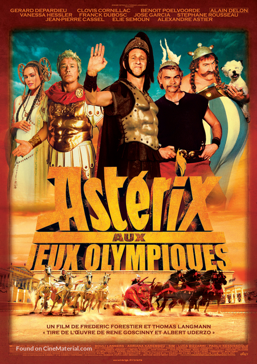 Ast&egrave;rix aux jeux olympiques - French Movie Poster