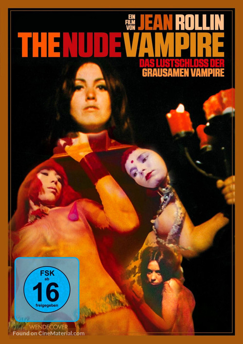 La vampire nue - German DVD movie cover