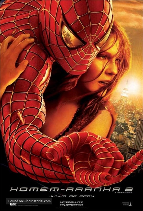 Spider-Man 2 - Brazilian Movie Poster