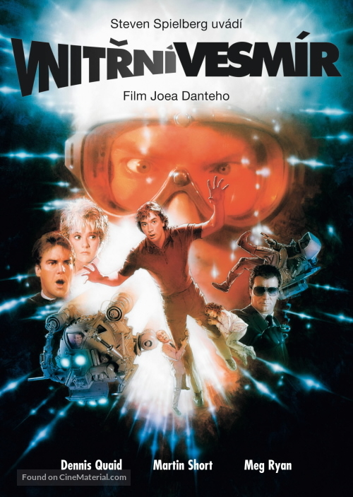 Innerspace - Czech DVD movie cover