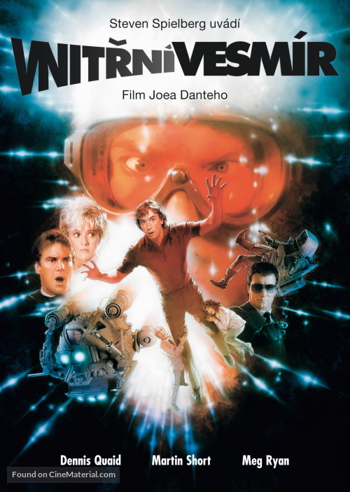 Innerspace - Czech DVD movie cover