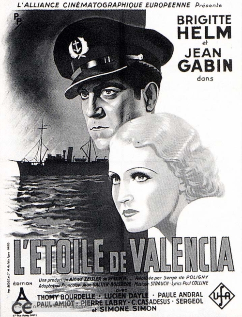 &Eacute;toile de Valencia, L&#039; - French Movie Poster