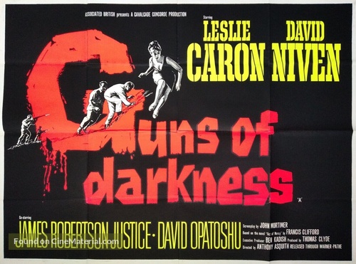 Guns of Darkness - British Movie Poster