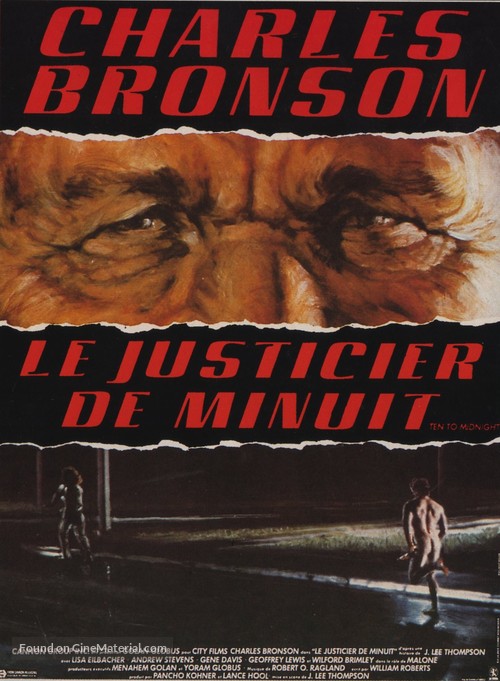 10 to Midnight - French Movie Poster