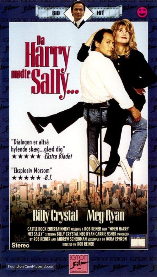 When Harry Met Sally... - Danish VHS movie cover