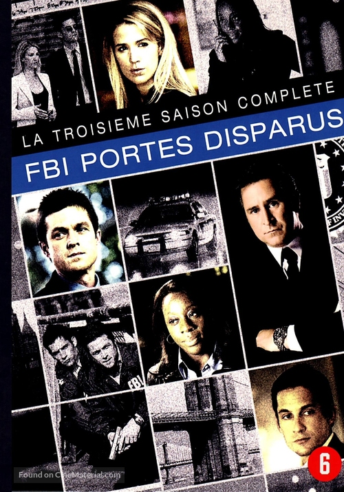 &quot;Without a Trace&quot; - Belgian DVD movie cover