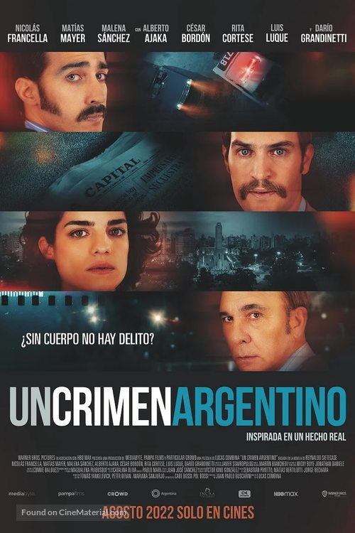 Un crimen argentino - Argentinian Movie Poster